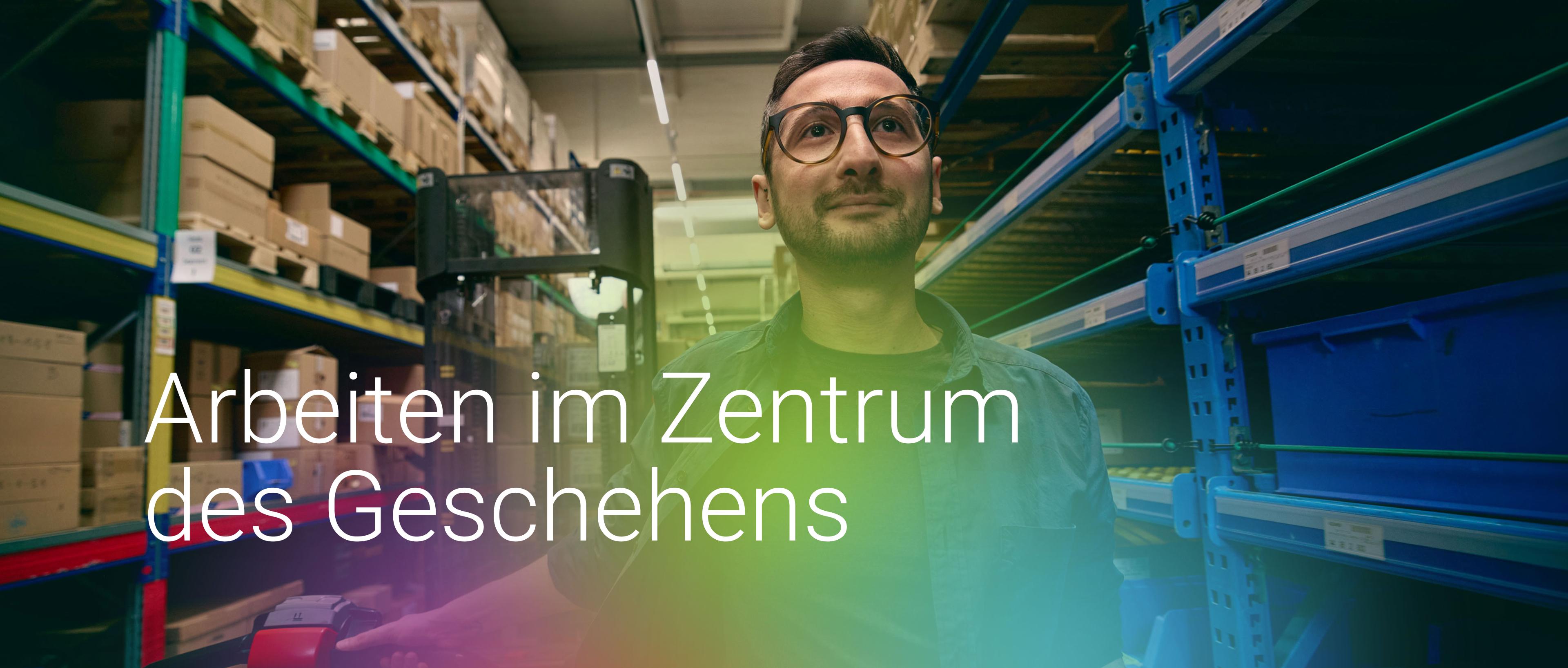 Arbeiten im Zentrum des Geschehens